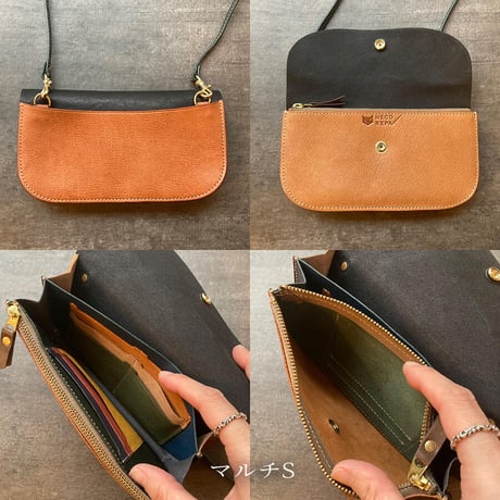 アコーディオンポシェット　マルチ　P～S【kura】世界でたった１つ「Only one product in the world」