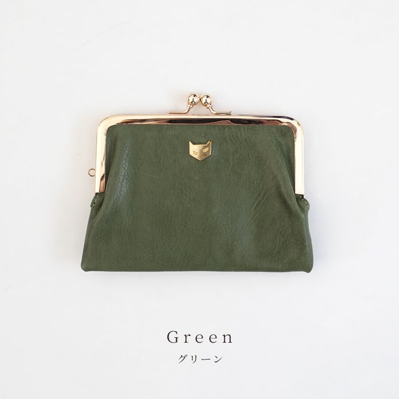 ブラウンブラウン　Gamaguchi wallet　がま口ウォレット Gamaguchi wallet – BrownBrown
