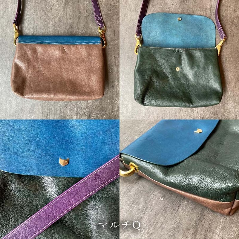 メールバッグS NECO MAIL BAG SMALL マルチQ～V【kura】世界でたった1