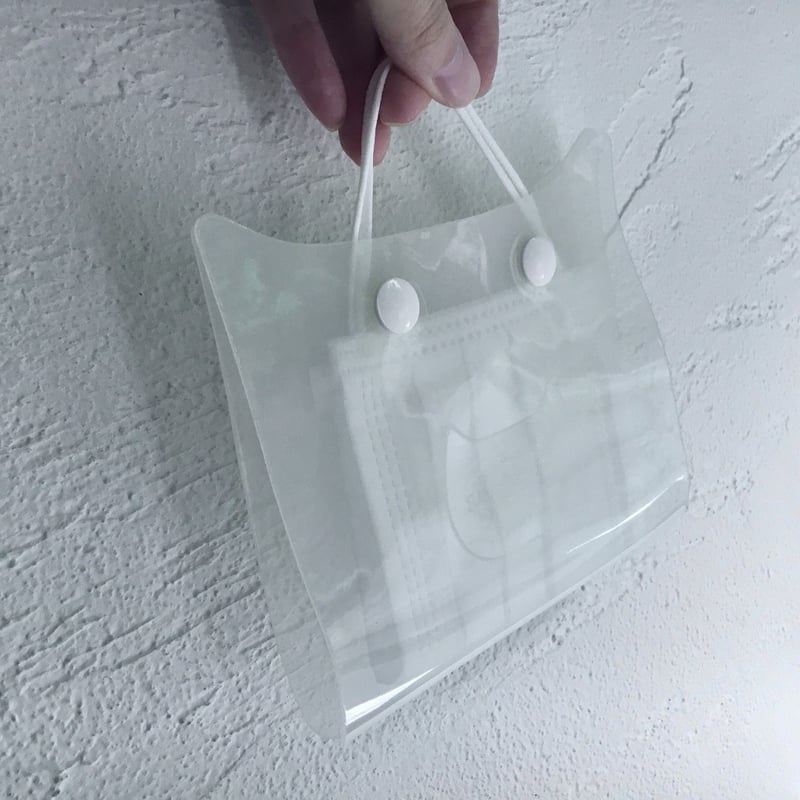 CATマスクバッグ マスク専用ケース SAVE THE CAT MASK BAG 猫も