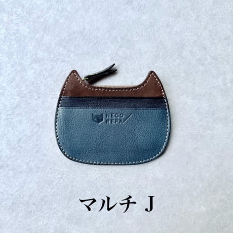 CAT  MINI PURSE 　ねこミニ財布　マルチF～J【kura】世界でたった１つ「Only one product in the world」