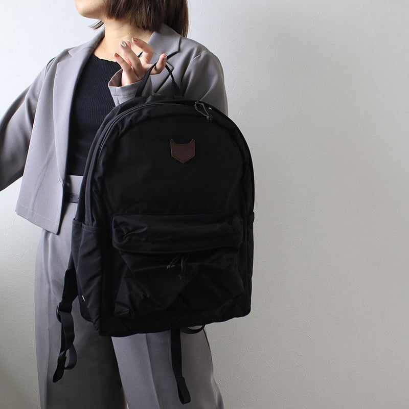 NECO REPA ブラックリュック NECOREPA ロクヨンクロス デイパック | NECOREPA STORE