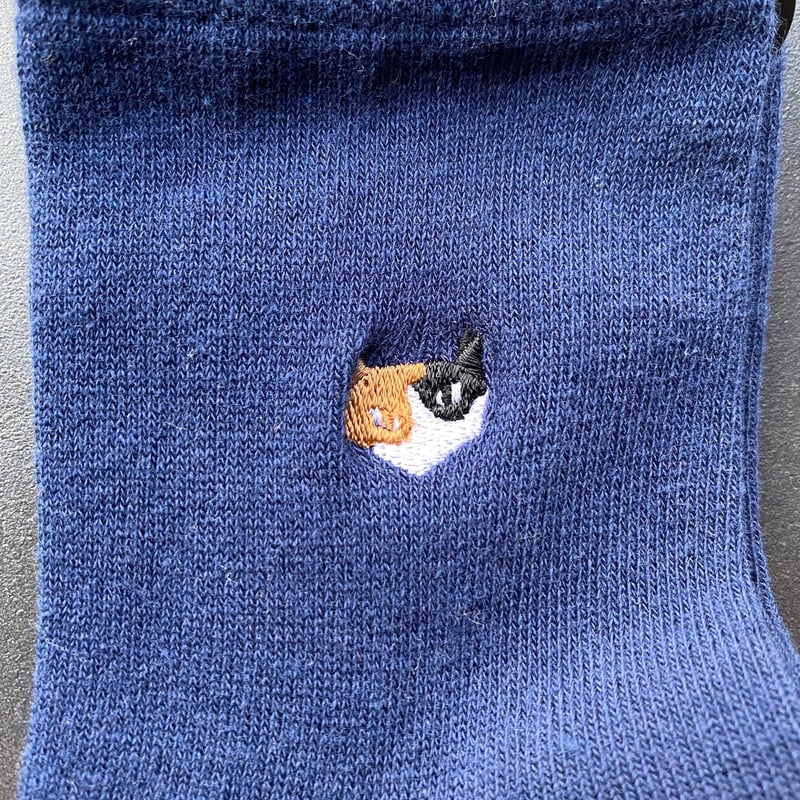 NECOREPA 刺繍ソックス スタンダード | NECOREPA STORE