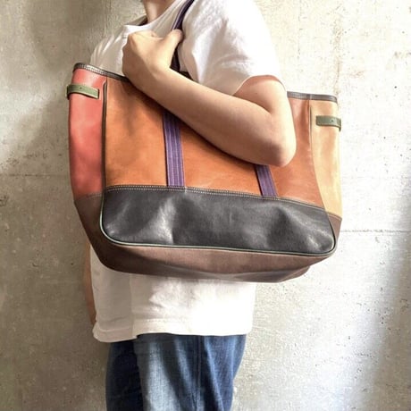 ネコリパPCトートバッグ　マルチF~I【kura】世界でたった１つ「Only one product in the world」