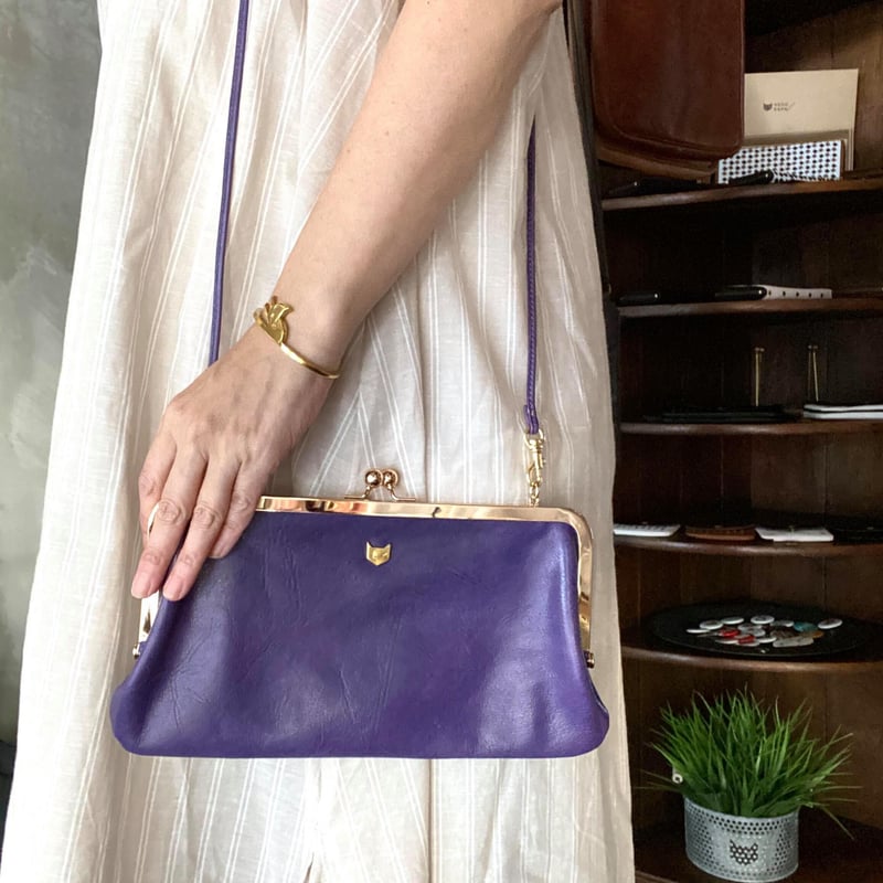 repetto レペットパリポシェット バッグ　シャイニーゴールドピンク　がま口 repetto レペットパリポシェット バッグ シャイニーゴールド
