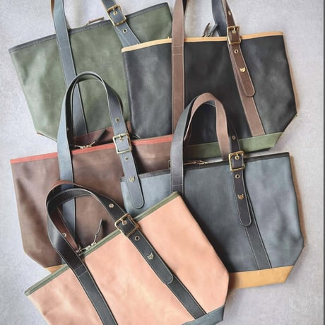 バックルトート  マルチF～J【kura】世界でたった１つ「Only one product in the world」
