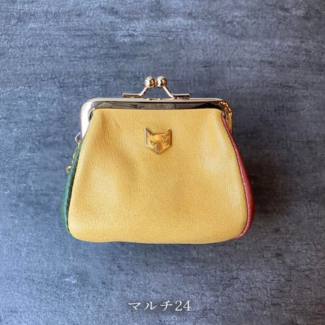 ぷくぷくがま口　S　マルチ21~25【kura】世界でたった１つ「Only one product in the world」
