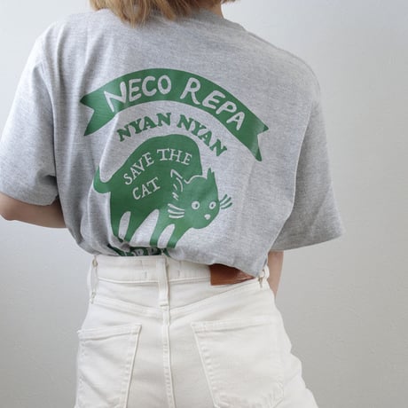 びびり猫　Tシャツ