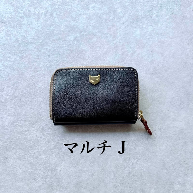 マイクロウォレット ジップ マルチF~J【kura】世界でたった1つ「Only