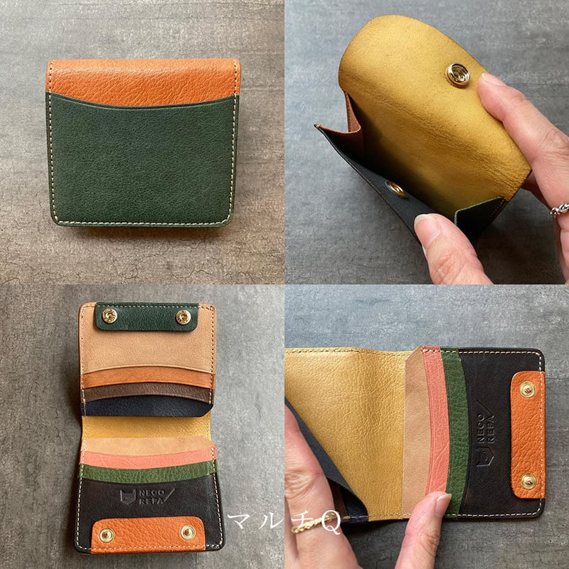 ニュークラシックミニウォレット マルチM～R 【kura】世界で