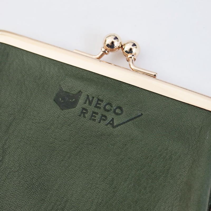 NECOREPA GAMAGUCHI W WALLET がま口ダブルウォレット | NECOR