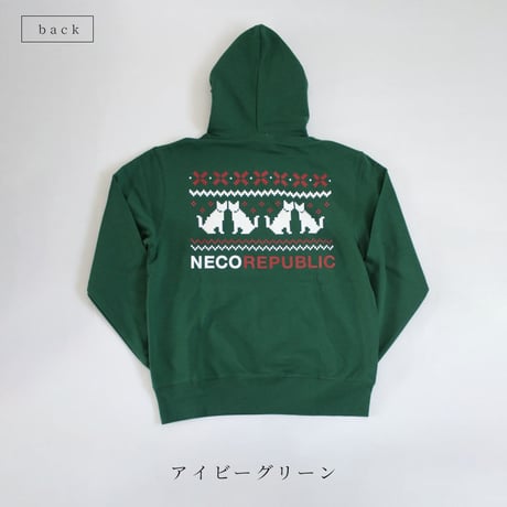 Xmas チロリアン　パーカー