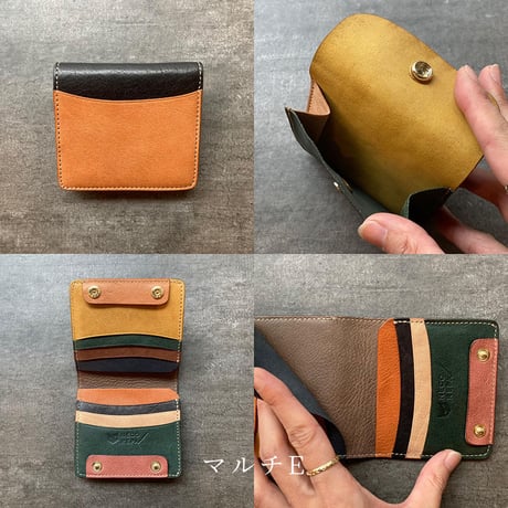 ニュークラシックミニウォレット　マルチA～F　【kura】世界でたった１つ「Only one product in the world」