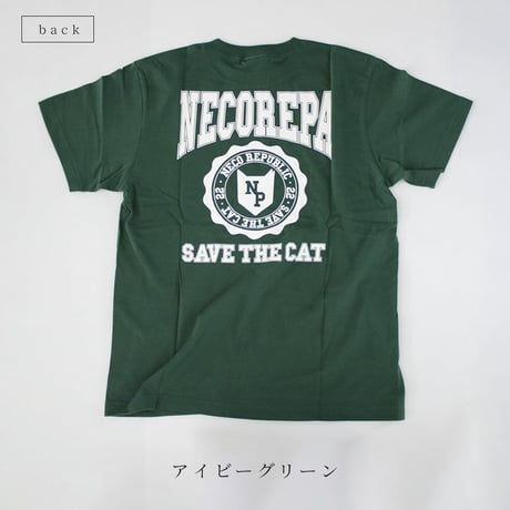 SAVE THE CAT　カレッジ　Tシャツ