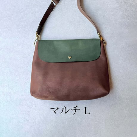 メールバッグ M　マルチK~O【kura】世界でたった１つ「Only one product in the world」