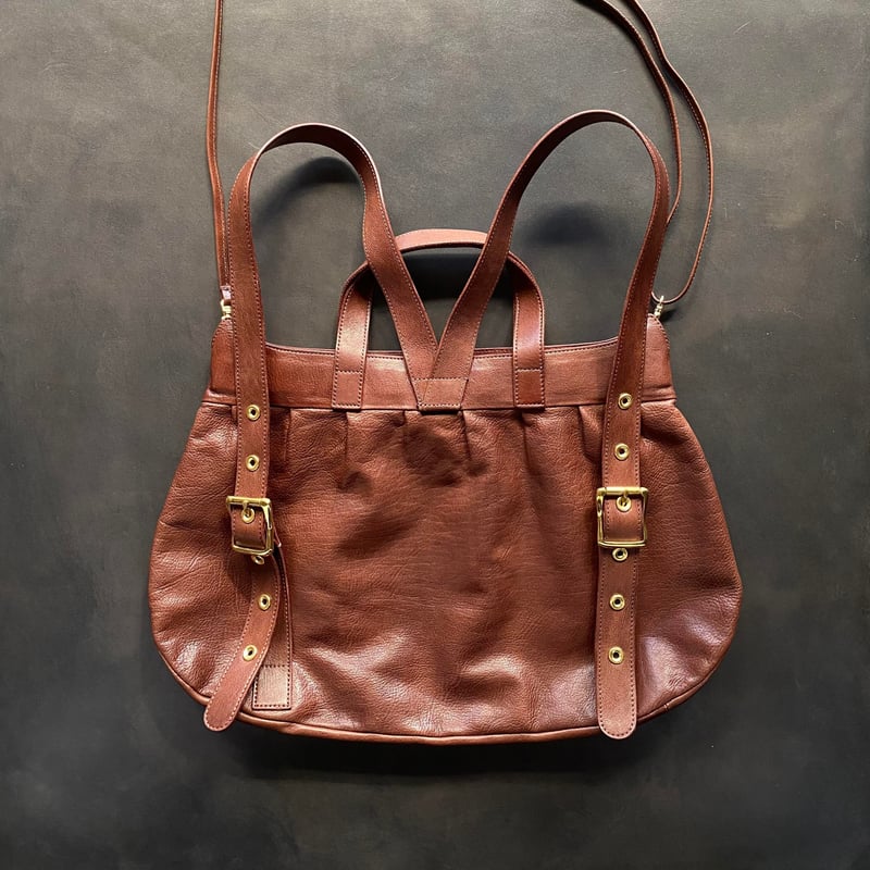 本革 3way リュック バッグ 大人のランドセル 高級 ヌメ革 鍵付 ブラウン 大人のランドセル 3WAY CAT BAG | NECOREPA STORE