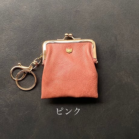 がま口コインケース　Air Podsキーホルダー