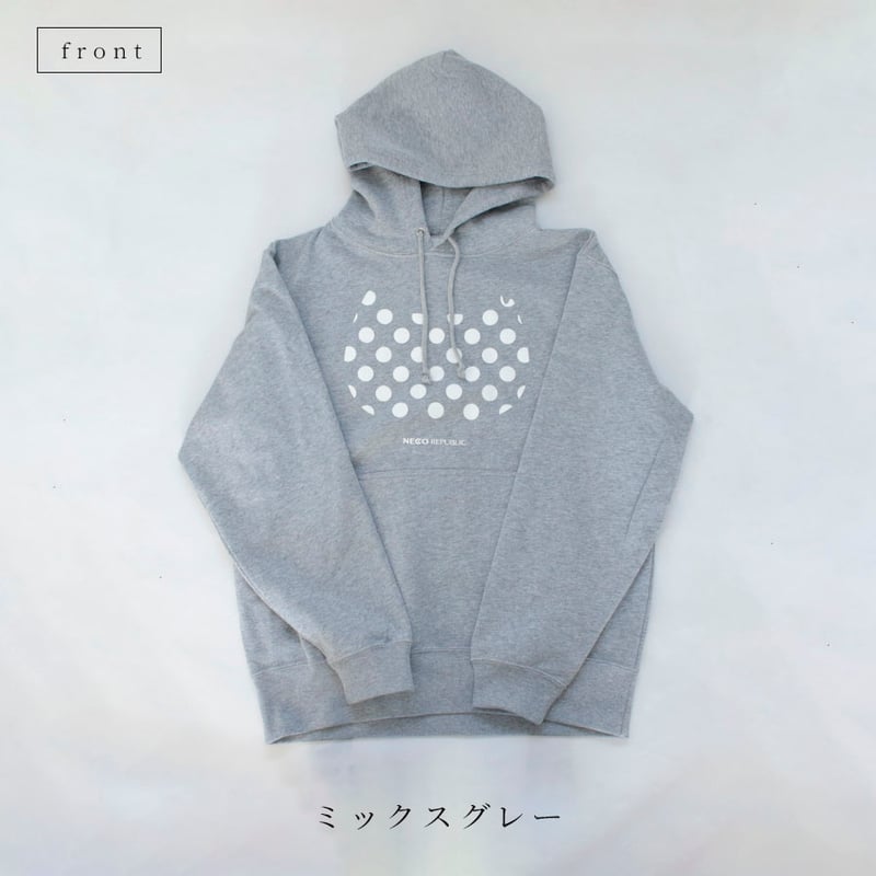 水玉CAT パーカー | NECOREPA STORE