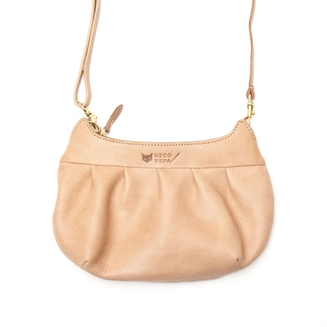 CAT FACE GATHER POCHETTE   SMALL