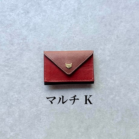 マイクロウォレット トライアングル　マルチK~O【kura】世界でたった１つ「Only one product in the world」