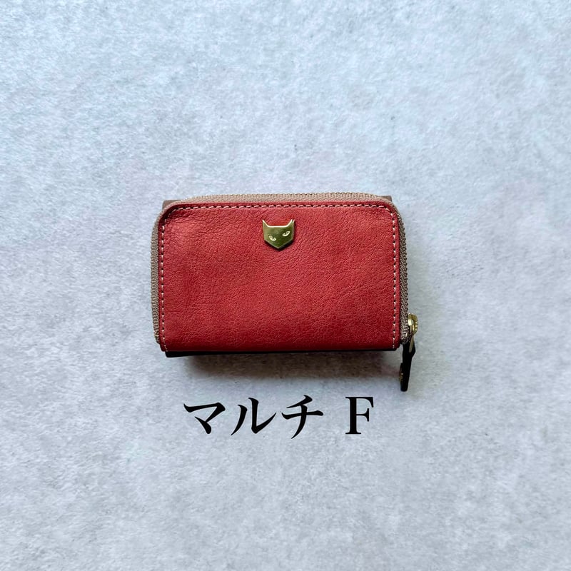 マイクロウォレット ジップ マルチF~J【kura】世界でたった1つ「Only