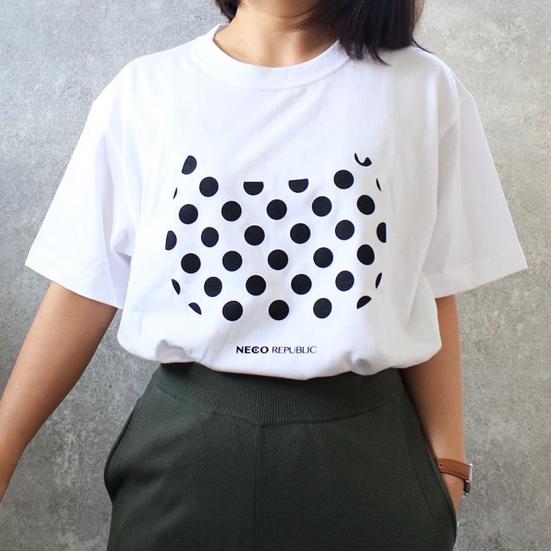 水玉CAT Tシャツ | NECOREPA STORE