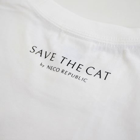 ネコリパ首相デザイン 不敵な笑み猫バンザイTシャツ