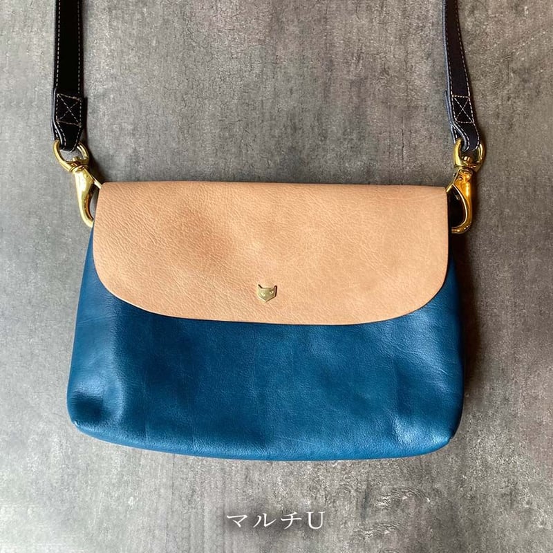 メールバッグS NECO MAIL BAG SMALL マルチQ～V【kura】世界でたった1