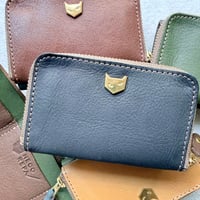 マイクロウォレット ジップ　マルチK~O【kura】世界でたった１つ「Only one product in the world」