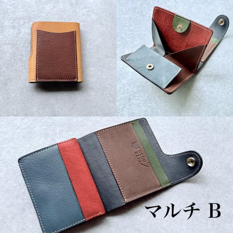 ミニウォレット　マルチA～E【kura】世界でたった１つ「Only one product in the world」
