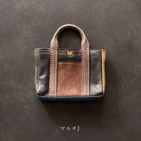 ミニ　H　カードケース　マルチ　F～J【kura】世界でたった１つ「Only one product in the world」