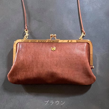 がま口ポシェット