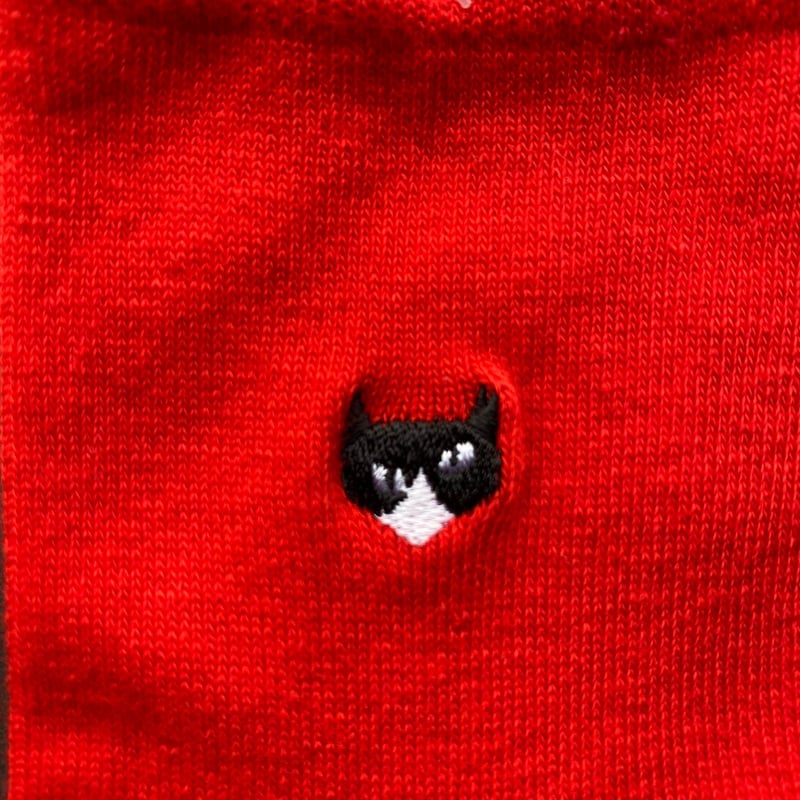 靴下ねこ NECOREPA 刺繍ソックス スタンダード | NECOREPA STORE