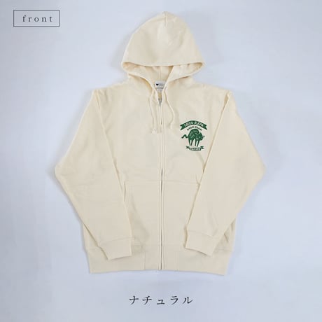 NECOREPA　びびり猫　ジップパーカー