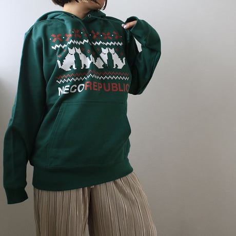 Xmas チロリアン　パーカー
