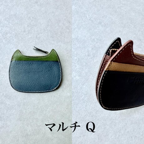 CAT  MINI PURSE 　ねこミニ財布　マルチP～T【kura】世界でたった１つ「Only one product in the world」