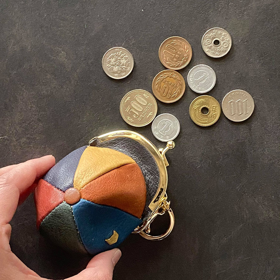 ☆世界に一つだけのオリジナル　小銭入れ CENTENA】アニリンコードバン ターコイズ 馬蹄型小銭入れ | 藤巻百貨店