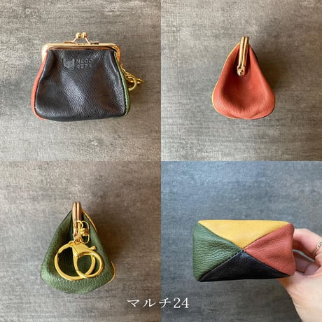 ぷくぷくがま口　S　マルチ21~25【kura】世界でたった１つ「Only one product in the world」