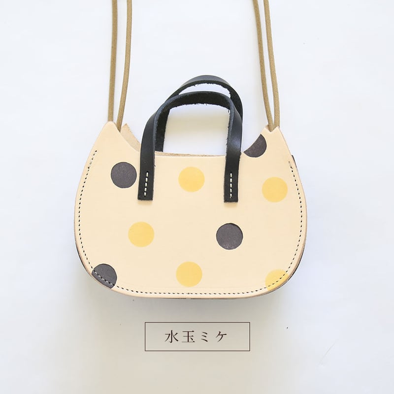 新品未使用ハンドバッグNECO BASKETオンライン限定水玉模様 【公式通販】