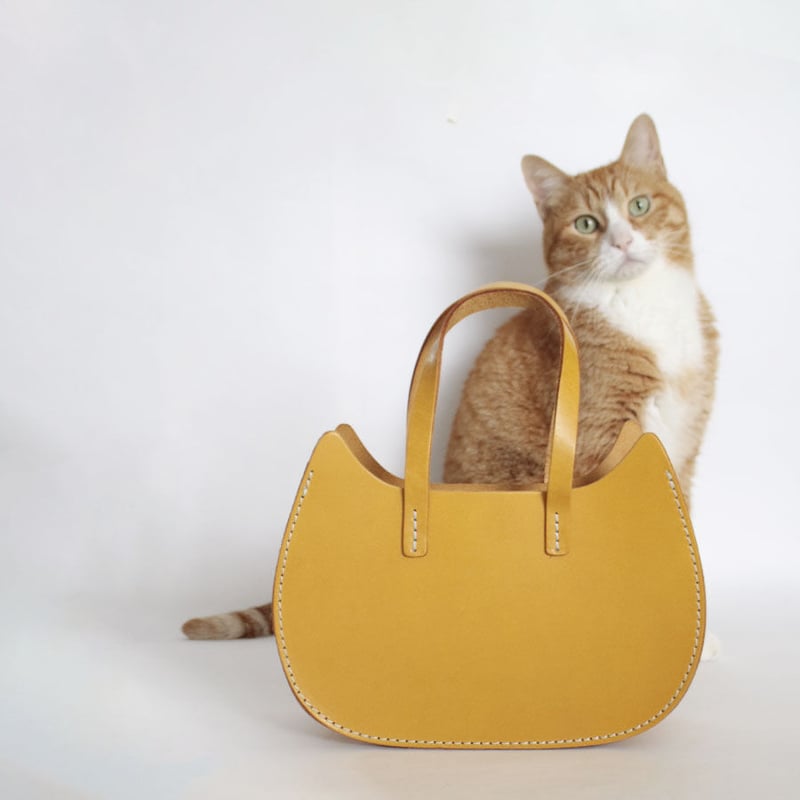 NEKO BASKET ネコバッグ ベジタブルレザー ハンドメイド NEKO BASKET ネコバッグ ベジタブルレザー ハンドメイド