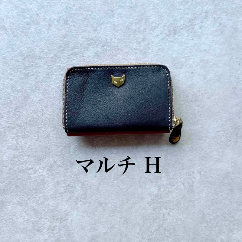 マイクロウォレット ジップ マルチF~J【kura】世界でたった1つ「Only