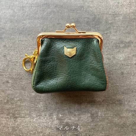 ぷくぷくがま口　S　マルチ1~5【kura】世界でたった１つ「Only one product in the world」