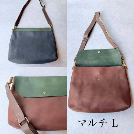メールバッグ M　マルチK~O【kura】世界でたった１つ「Only one product in the world」