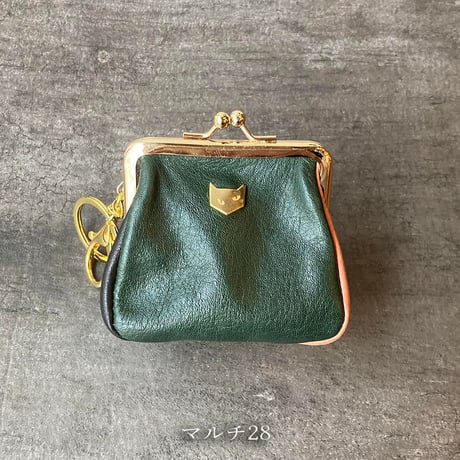 ぷくぷくがま口　S　マルチ26~30【kura】世界でたった１つ「Only one product in the world」