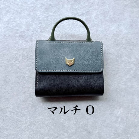 ウォレットバッグ　Wallet bag M マルチ K～O【kura】世界でたった１つ「Only one product in the world」