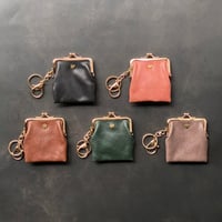 がま口コインケース　Air Podsキーホルダー