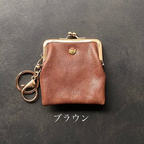 がま口コインケース　Air Podsキーホルダー