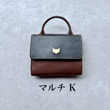 ウォレットバッグ　Wallet bag M マルチ K～O【kura】世界でたった１つ「Only one product in the world」