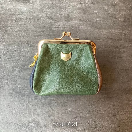 ぷくぷくがま口　S　マルチ21~25【kura】世界でたった１つ「Only one product in the world」