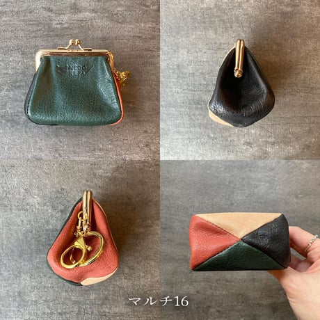 ぷくぷくがま口　S　マルチ16~20【kura】世界でたった１つ「Only one product in the world」